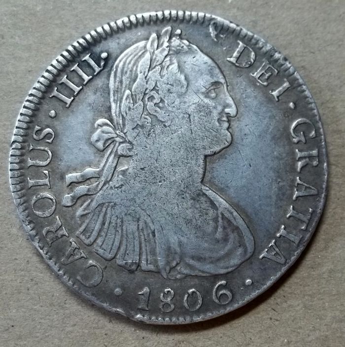 Concerns-About-An-1806-Carolus-IIIi-8-Reales-With-A-Mexico-City-Mint-Mark